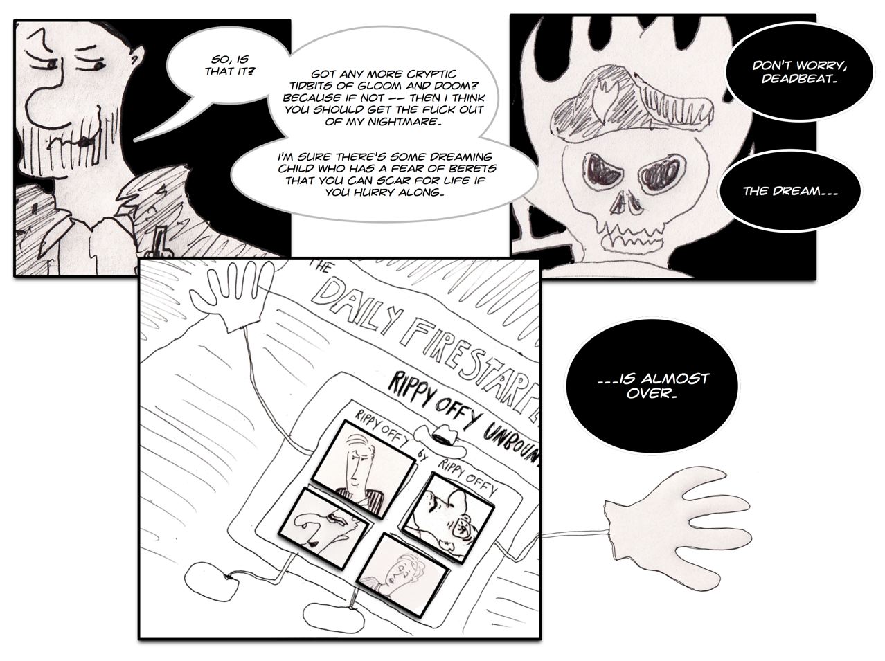 The NTB is not responsible for any Satanic Rituals this webcomic may inspire.